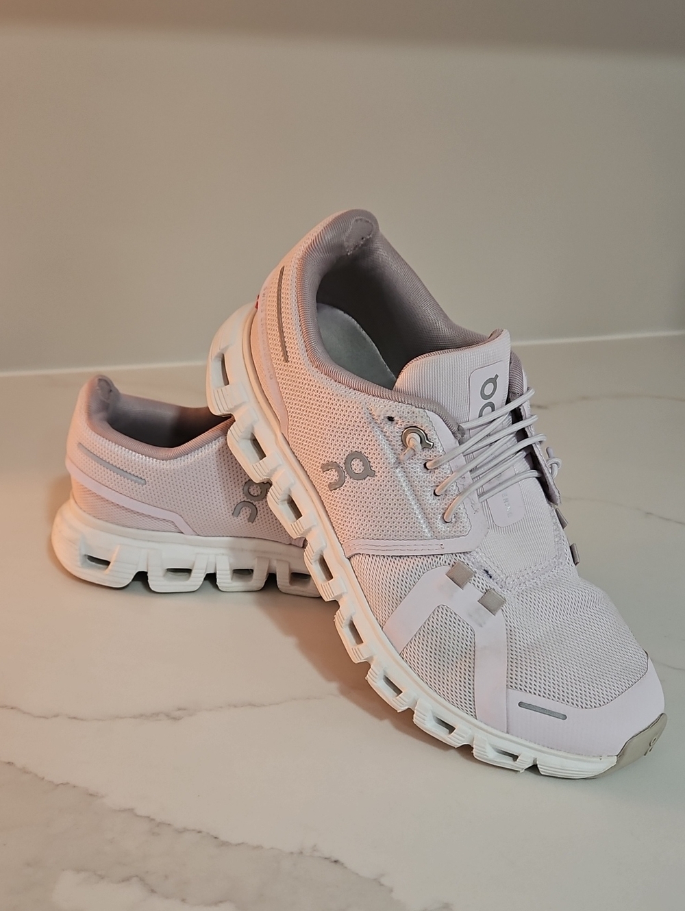 On Clouds 5 Women's Tennis Shoes Lilac Size 6.5
